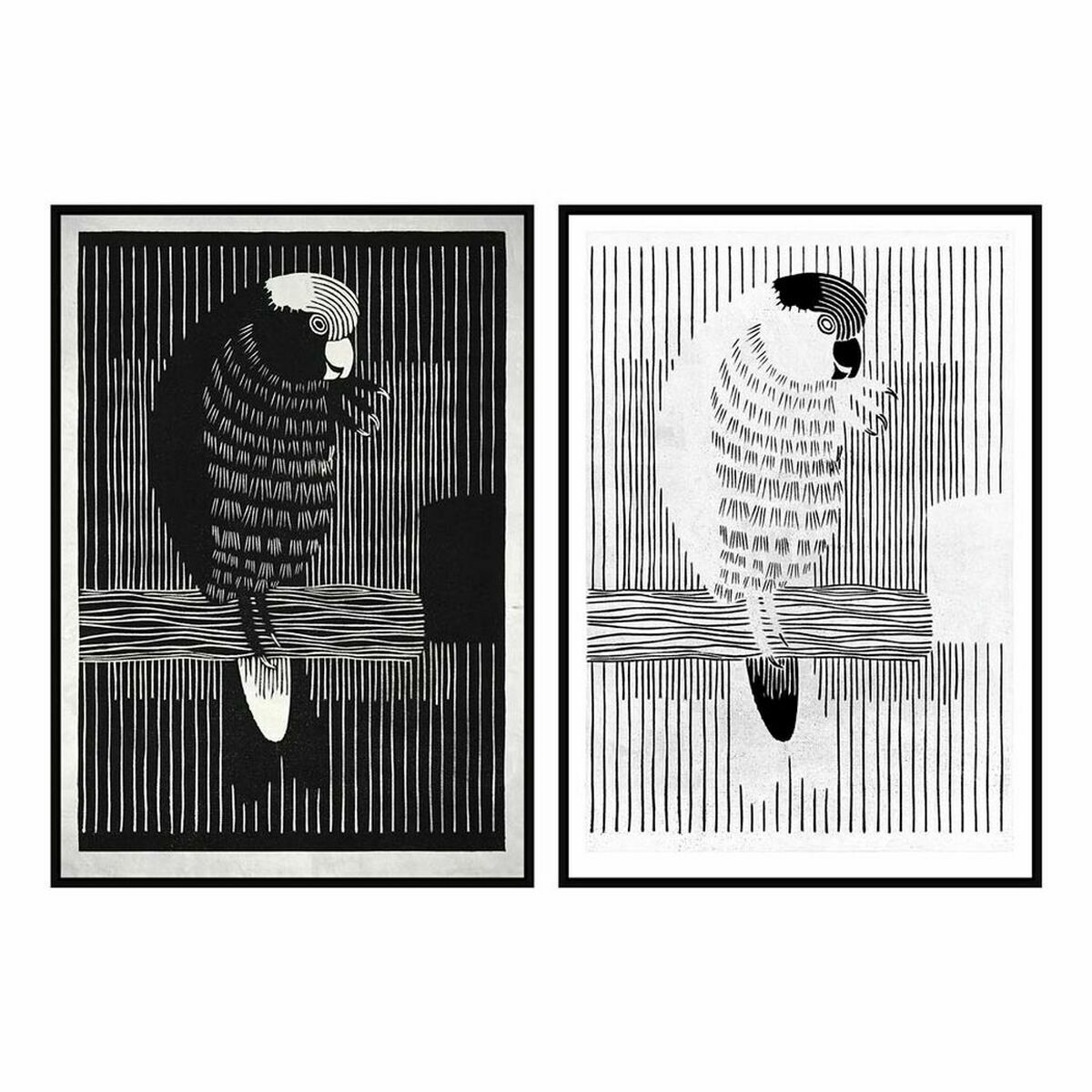 Maalaus DKD Home Decor (2 osaa) (Kunnostetut Tuotteet B)